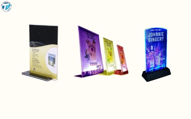 Mẫu standee để bàn mini cho sự kiện